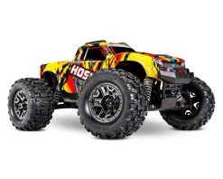 Traxxas Hoss 4X4 VXL 3S 4WD Brushless RTR Monster Truck (Solar Flare) w/TQi 2.4GHz Radio, TSM & Self-Righting