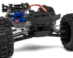 Traxxas Hoss 4X4 VXL 3S 4WD Brushless RTR Monster Truck (Solar Flare) w/TQi 2.4GHz Radio, TSM & Self-Righting -Deals Traxxas Store tra90076 4 slrf 2