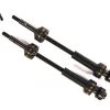 Traxxas Rear Steel-Spline Constant-Velocity Driveshafts (2) (Complete Assembly) -Deals Traxxas Store tra9052x