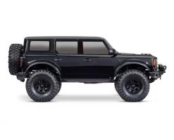 Traxxas TRX-4 1/10 Trail Crawler Truck w/2021 Ford Bronco Body (Shadow Black) & TQi 2.4GHz Radio -Deals Traxxas Store tra92076 4 blk 2