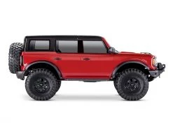 Traxxas TRX-4 1/10 Trail Crawler Truck w/2021 Ford Bronco Body (Red) & TQi 2.4GHz Radio -Deals Traxxas Store tra92076 4 red 2