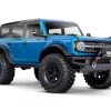 Traxxas TRX-4 1/10 Trail Crawler Truck w/2021 Ford Bronco Body (Velocity Blue) & TQi 2.4GHz Radio