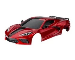 Traxxas 4-Tec 3.0 Pre-Painted Chevrolet Corvette Stingray Body (Red)