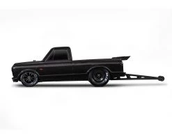 Traxxas Drag Slash 1/10 2WD RTR No Prep Truck w/1967 Chevrolet C10 Body (Black) TQi 2.4GHz Radio & TSM 10 Traxxas Drag Slash 1/10 2WD RTR No Prep Truck w/1967 Chevrolet C10 Body (Black) TQi 2.4GHz Radio & TSM -Deals Traxxas Store tra94076 4 blk 3