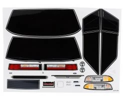 Traxxas Body Ford Mustang Fox Body/Masks/Decal -Deals Traxxas Store tra9421 3