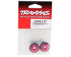 Traxxas Bandit/Rustler/Stampede 2WD Aluminum Wheelie Bar Wheels (Pink) (2) -Deals Traxxas Store tra9461p 1