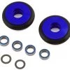 Traxxas Bandit/Rustler/Stampede 2WD Aluminum Wheelie Bar Wheels (Blue) (2) -Deals Traxxas Store tra9461x