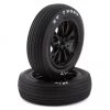 Traxxas Drag Slash Front Pre-Mounted Tires (Gloss Black) (2) w/Weld Wheels & 12mm Hex 1 Traxxas Drag Slash Front Pre-Mounted Tires (Gloss Black) (2) w/Weld Wheels & 12mm Hex -Deals Traxxas Store tra9474