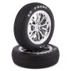 Traxxas Drag Slash Front Pre-Mounted Tires (Chrome) (2) w/Weld Wheels & 12mm Hex 1 Traxxas Drag Slash Front Pre-Mounted Tires (Chrome) (2) w/Weld Wheels & 12mm Hex -Deals Traxxas Store tra9474r