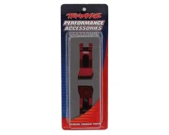 Traxxas Sledge Aluminum Caster Blocks Left & Right (Red) (2) -Deals Traxxas Store tra9532r 1