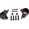 Traxxas Sledge Aluminum Steering Blocks Left & Right (Dark Titanium) (2)