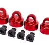 Traxxas Sledge Aluminum Gt-Maxx Shock Caps (Red) (4) -Deals Traxxas Store tra9664r