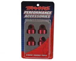 Traxxas Sledge Aluminum Gt-Maxx Shock Caps (Red) (4) -Deals Traxxas Store tra9664r 1